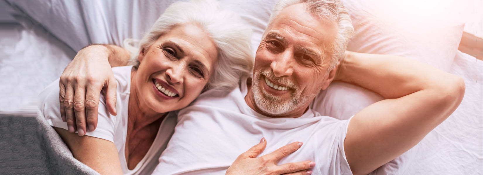 Smiling couple